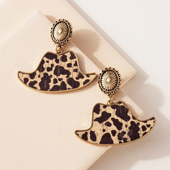 Cowboy Hat Earring