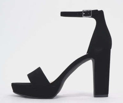 Mini Platform Ankle Strap High Heel