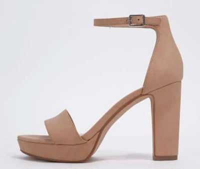 Mini Platform Ankle Strap High Heel