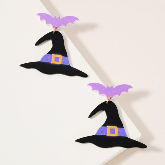 Witch Hat Earrings