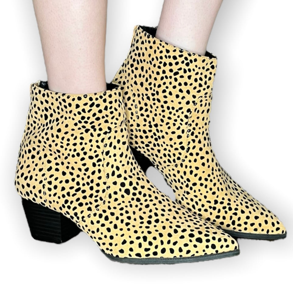 Animal Print Bootie