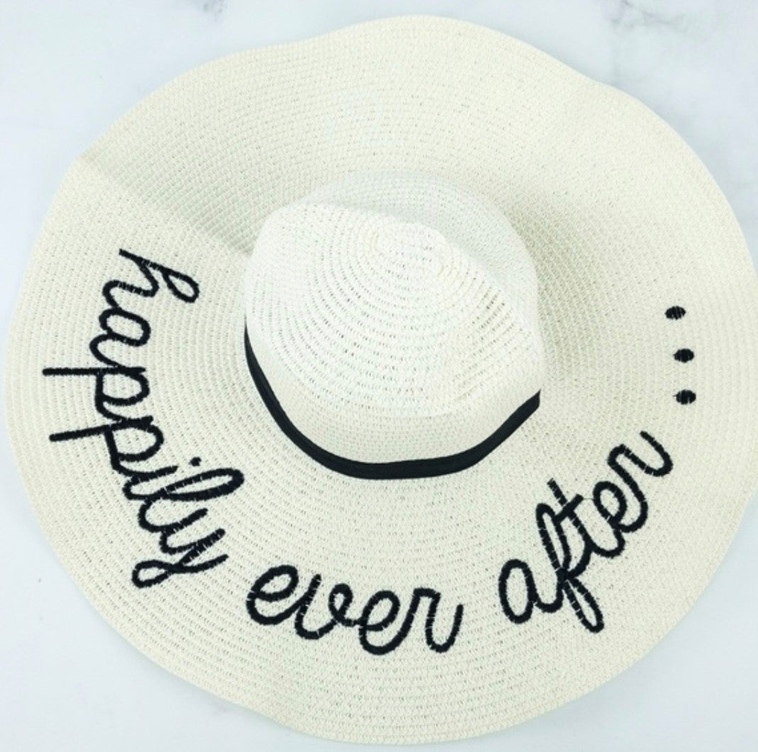 Embroidered Sun Hat