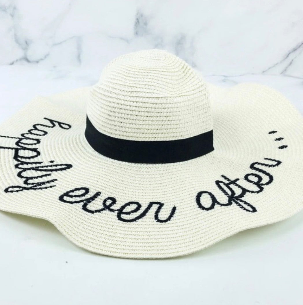 Embroidered Sun Hat