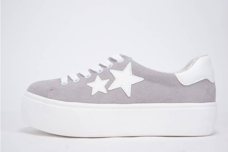 Star Detail Flatform Sneaker
