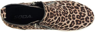 Cheetah Hidden Wedge Sneakers