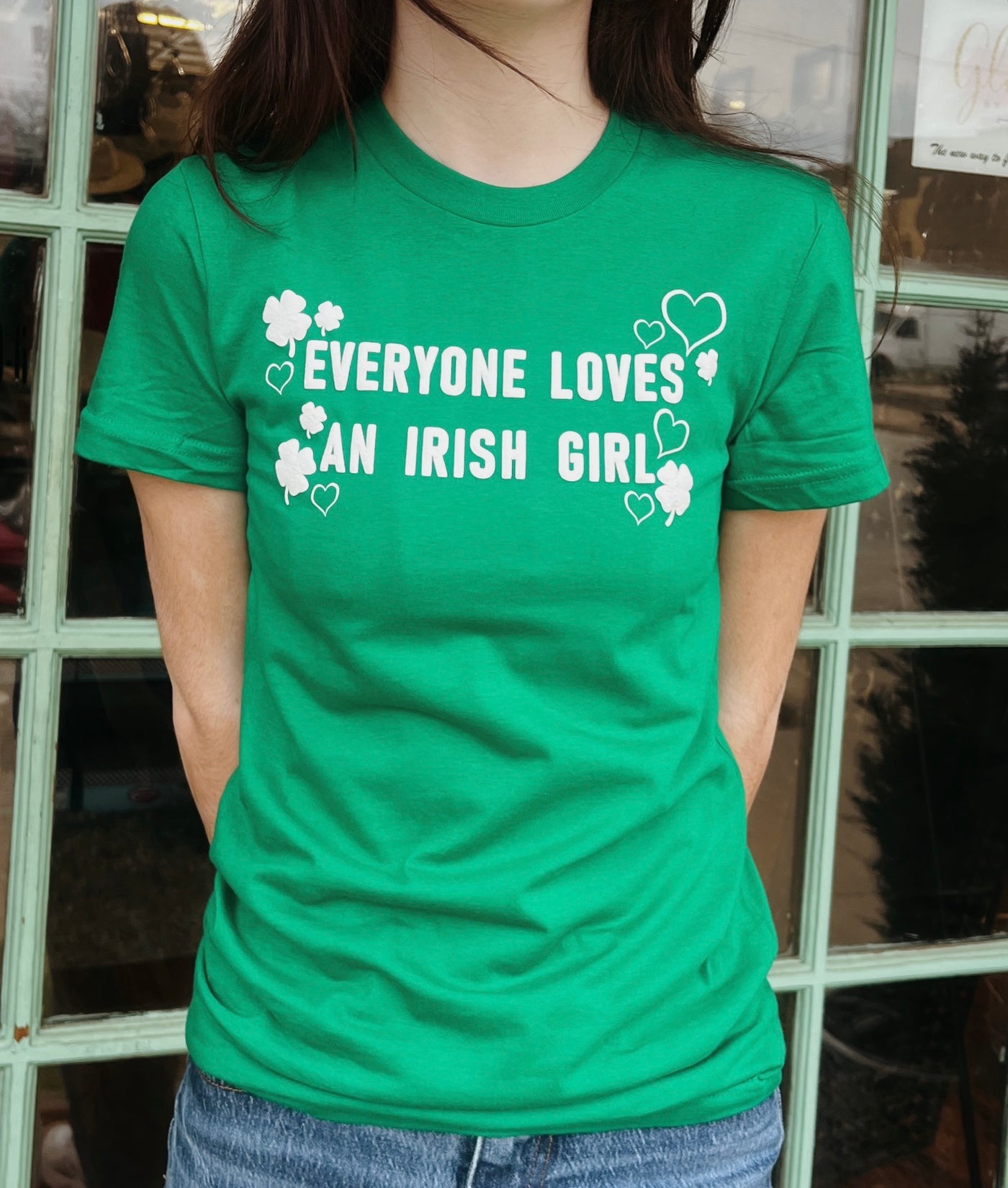 Everyone Loves an Irish Girl Babydoll Tee