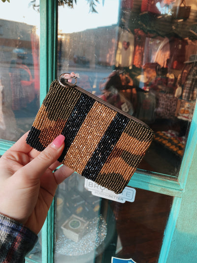 Beaded Coin Pouch