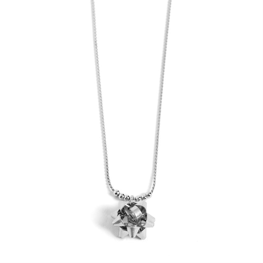 Gift Bow Necklace